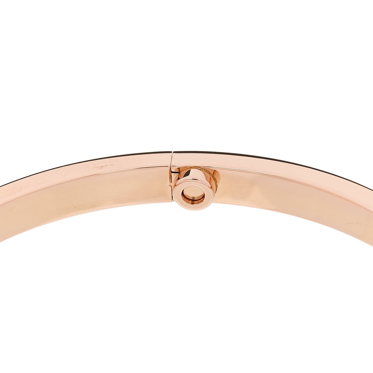 18K Pink Gold Small LOVE Bracelet 17