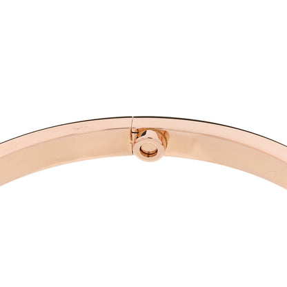 Cartier 18K Pink Gold Small LOVE Bracelet 17 7 of 9