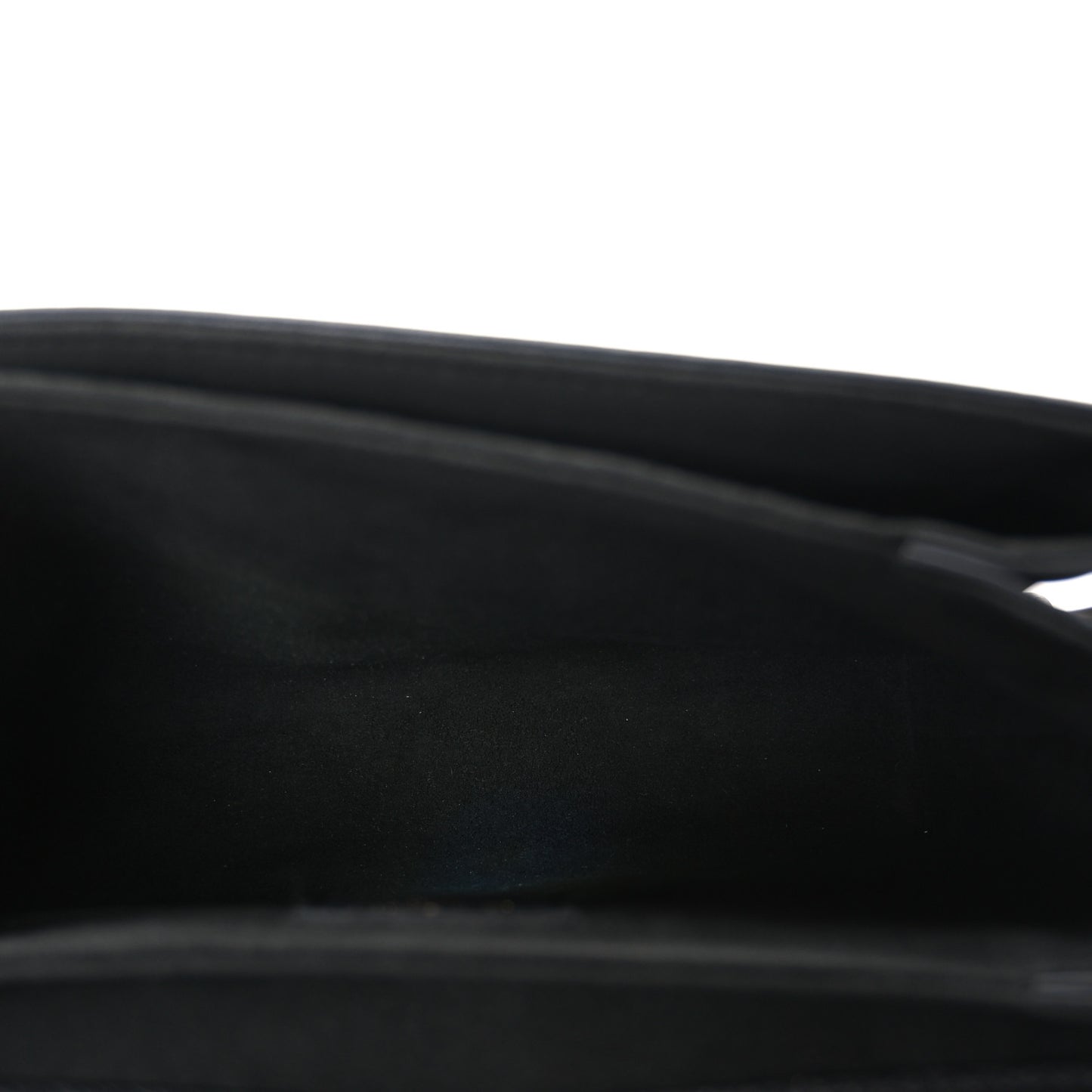 Grained Calfskin Lockme Oxford Black