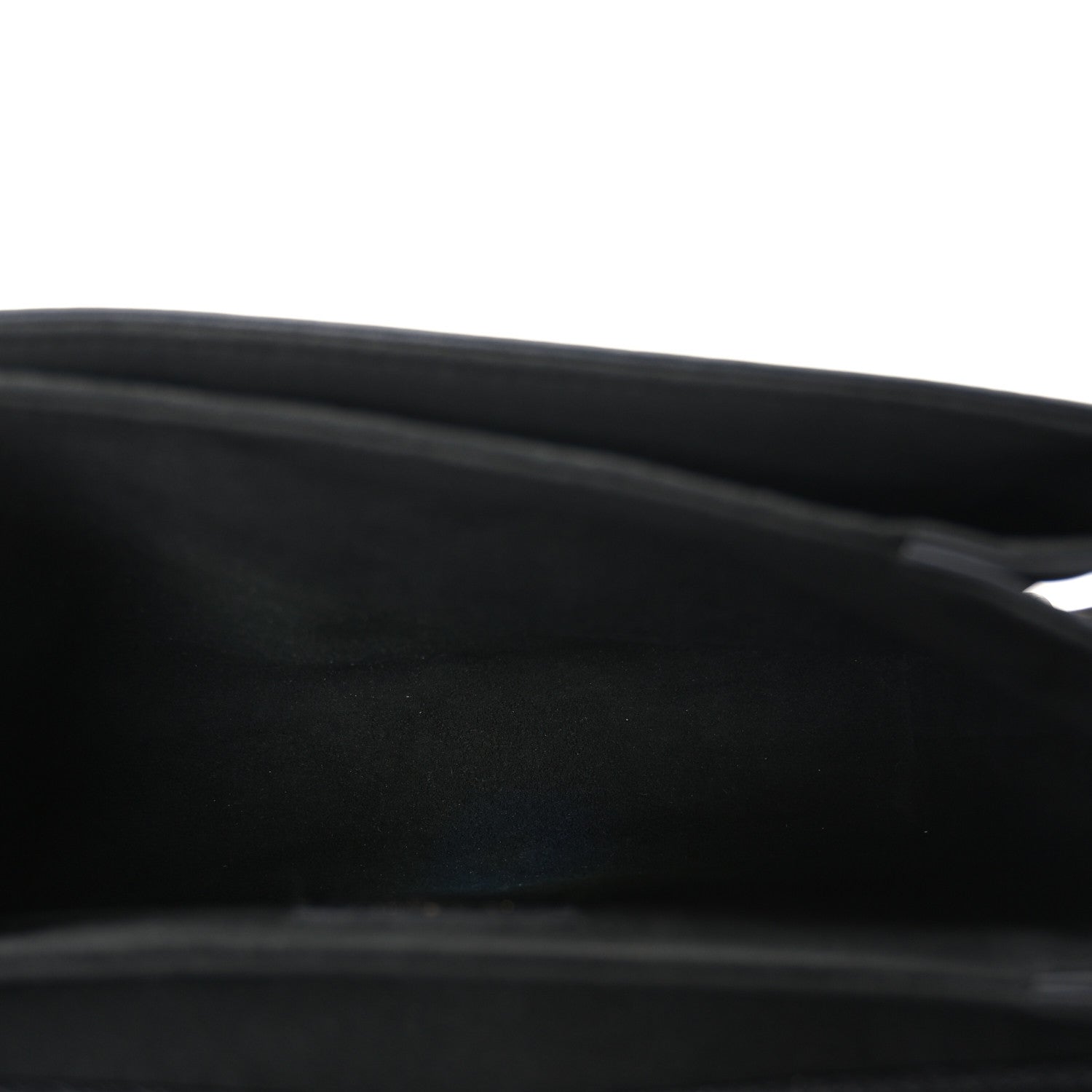 Louis Vuitton Grained Calfskin Lockme Oxford Black 5 of 10