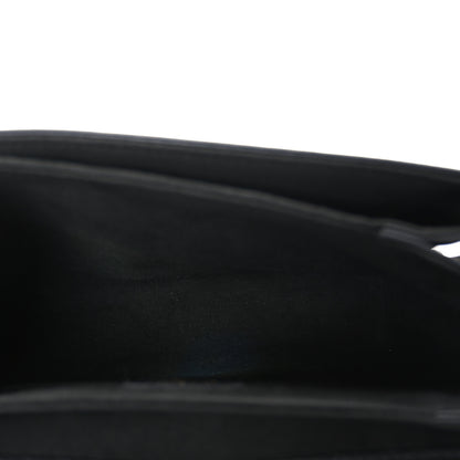 Louis Vuitton Grained Calfskin Lockme Oxford Black 5 of 10