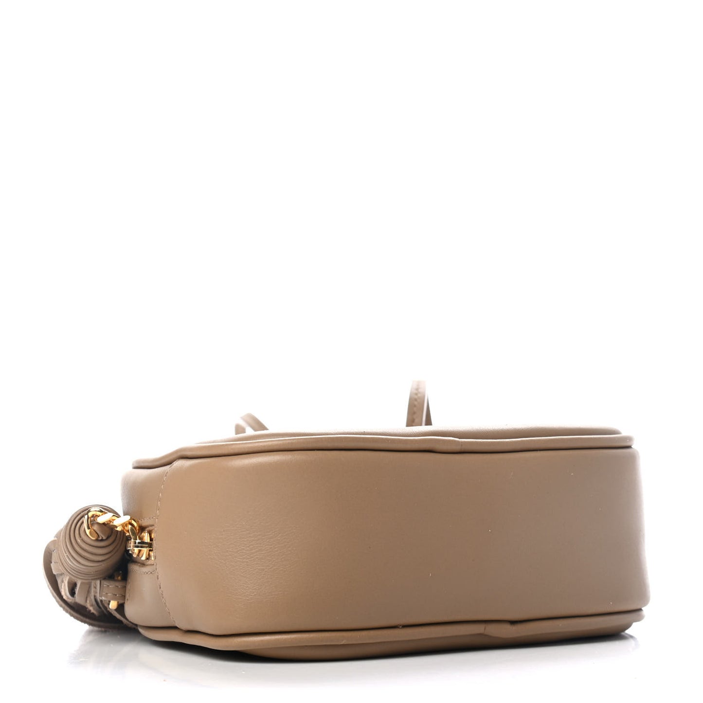 Nappa Monogram Blogger Bag Deep Beige