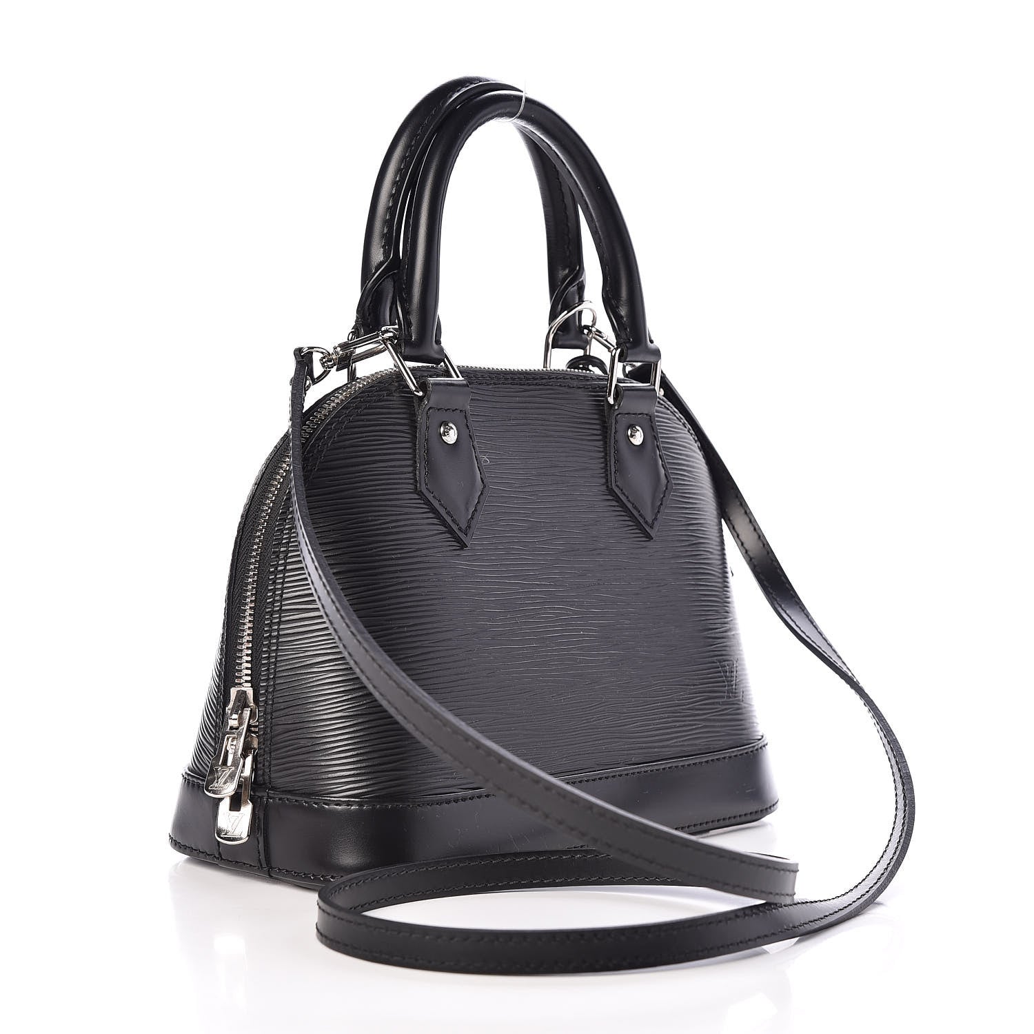 Louis Vuitton Epi Alma BB Black 3 of 10