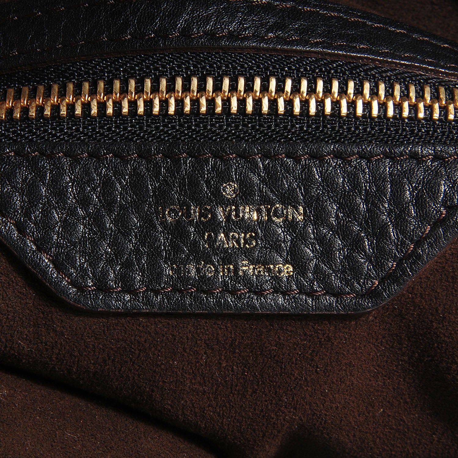 Louis Vuitton Mahina Selene MM Black 7 of 8