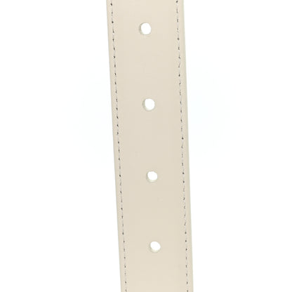 Celine Taurillon Triomphe Medium 25mm Belt 75 30 Rice 5 of 6