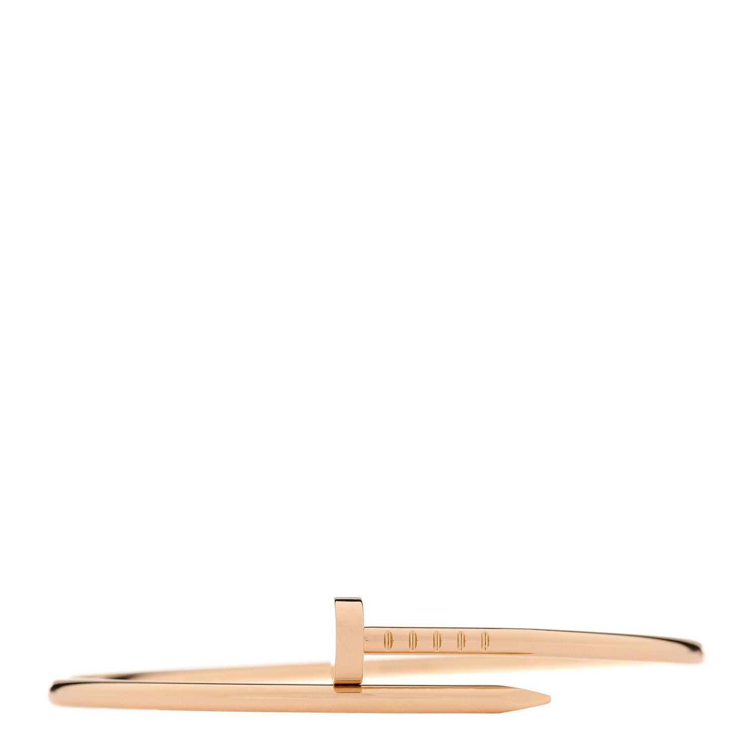 Cartier 18K Pink Gold Small Juste Un Clou Bracelet 16 1 of 5