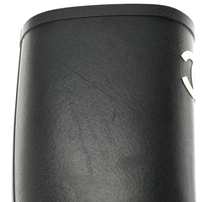 Chanel Caoutchouk CC High Boots 40 Black 13 of 16