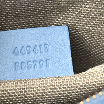 Gucci Microguccissima Mini Bree Messenger Bag Mineral Blue 7 of 10