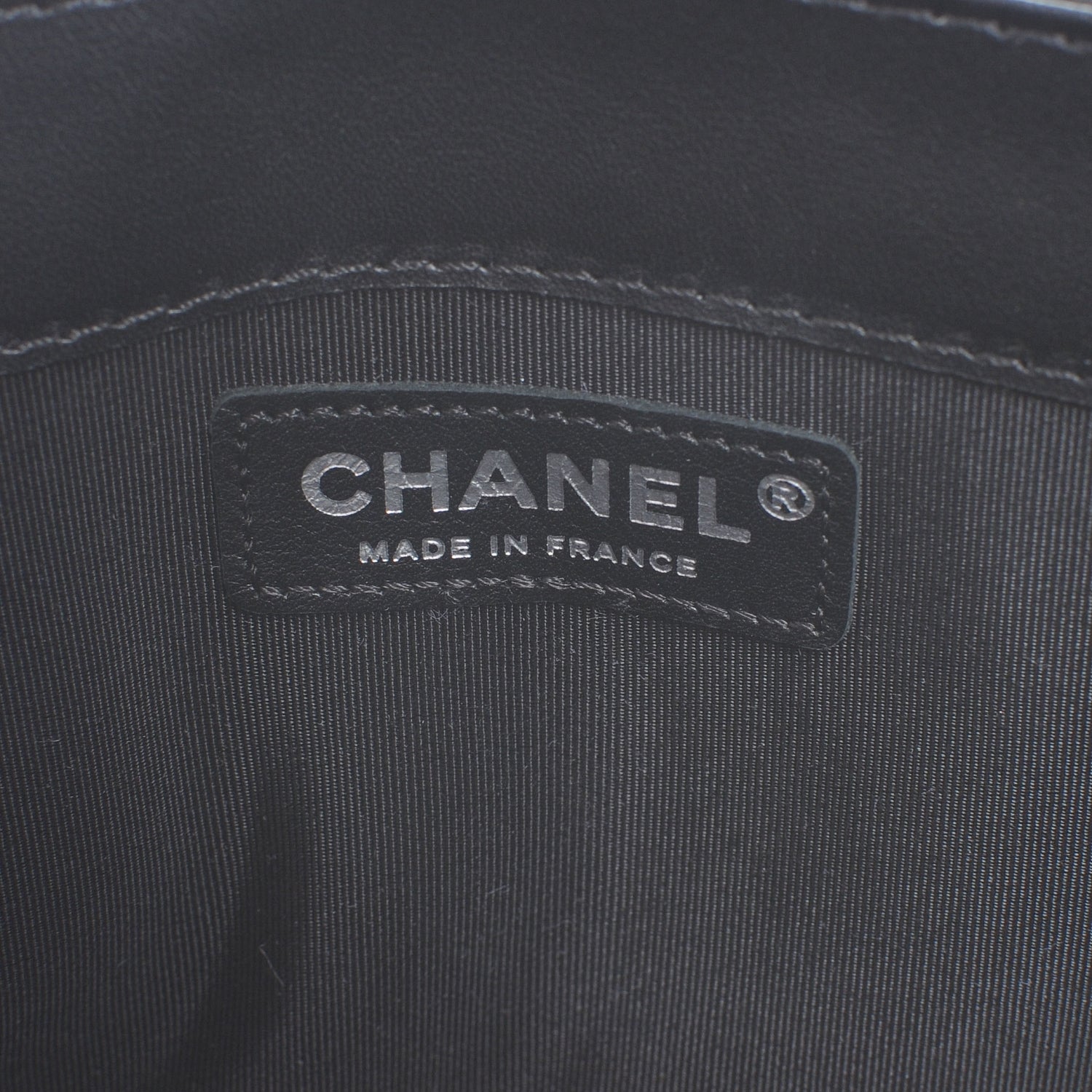 Chanel Calfskin Enchained Medium Boy Flap Black 6 of 8