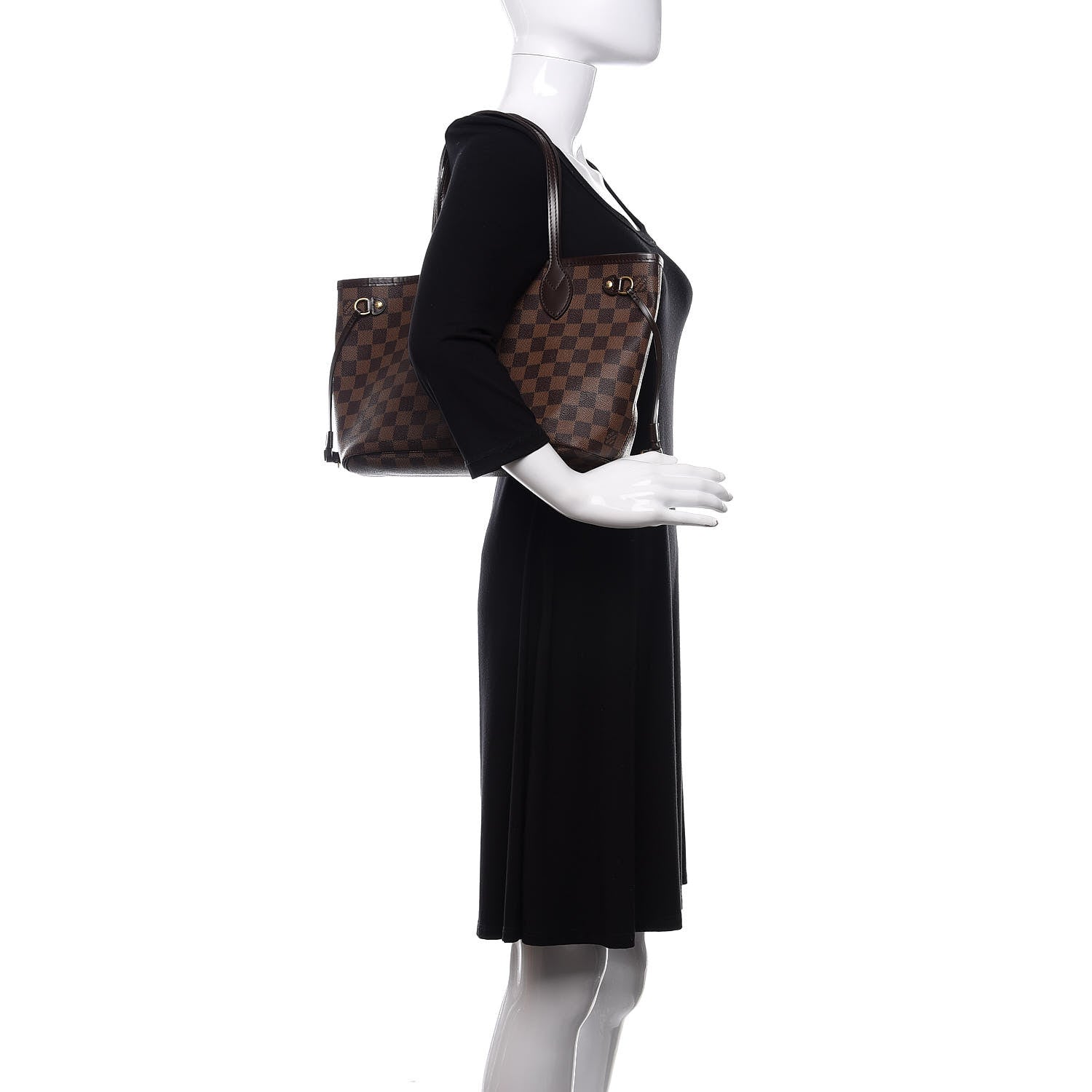 Louis Vuitton Damier Ebene Neverfull PM 2 of 10