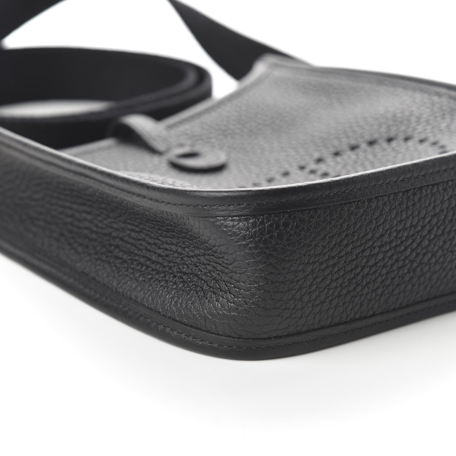 Hermes Taurillon Clemence Evelyne TPM Black 6 of 10