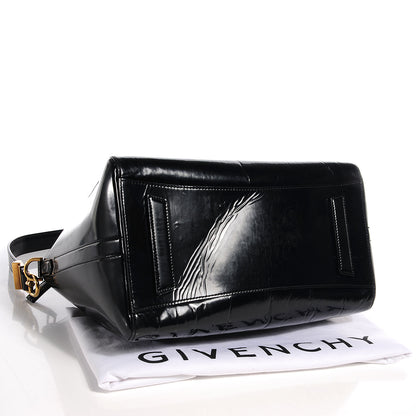 Givenchy Patent Calfskin Medium Antigona Black 4 of 11