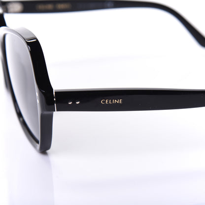 Celine Acetate Butterfly Sunglasses CL40064I Black 8 of 8