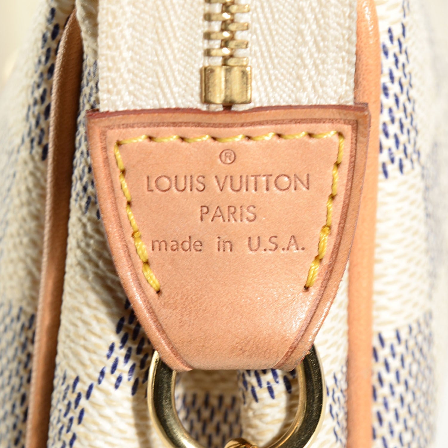 Louis Vuitton Damier Azur Eva Clutch 5 of 7