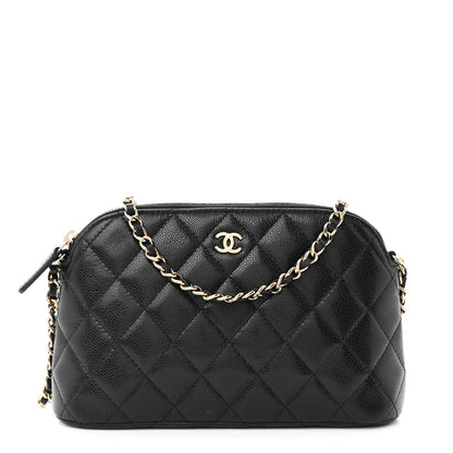 Chanel Caviar Quilted Classic Clutch with Chain Black 1 of 10