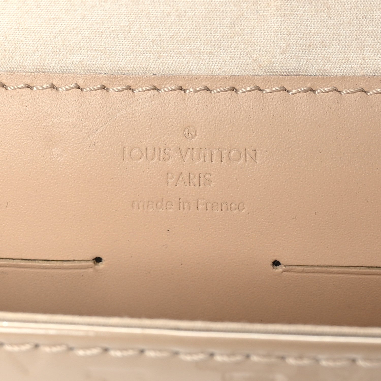 Louis Vuitton Vernis Ana Clutch Dune 6 of 10