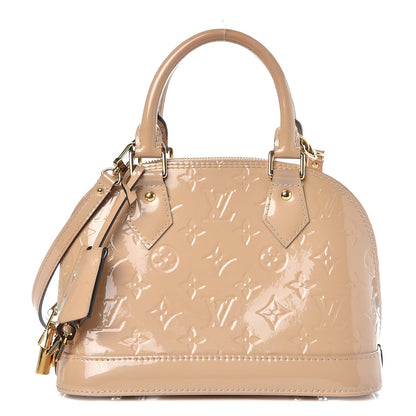 Louis Vuitton Vernis Alma BB Dune 1 of 10