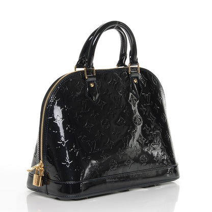 Louis Vuitton Vernis Alma PM Blue Infini 3 of 6
