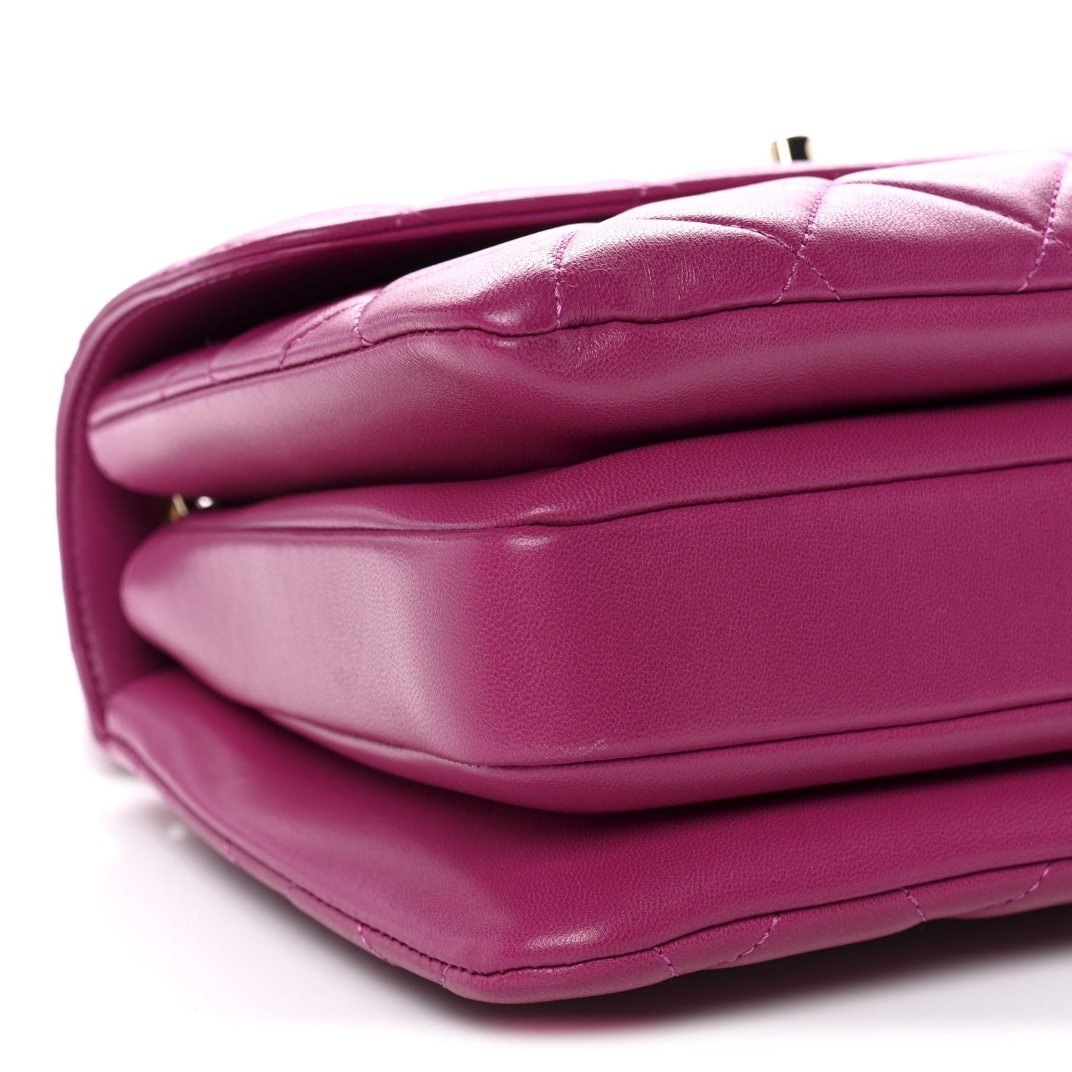 Chanel Lambskin Quilted Small Trendy CC Flap Dual Handle Bag Dark Pink 9 of 11