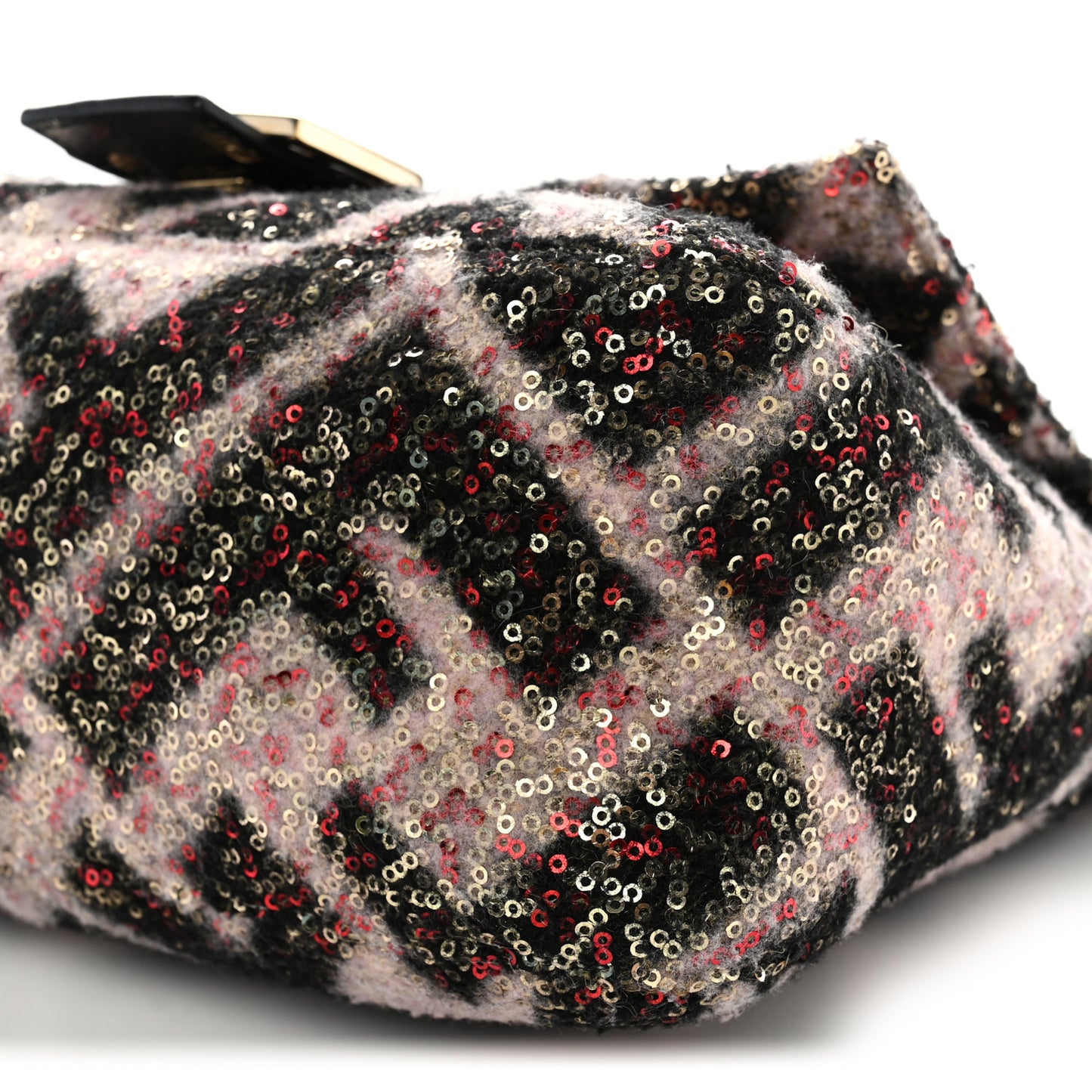 Wool Sequin Macro FF Diagonal Mama Baguette