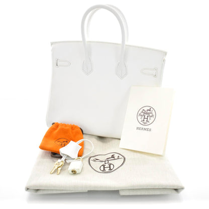 Hermes Epsom Birkin 25 Blanc 3 of 10