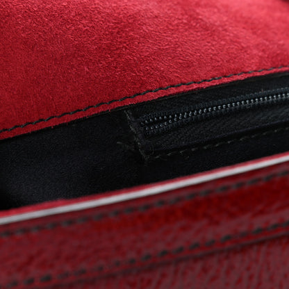 Dolce & Gabbana Patent Large Miss Sicily Satchel Red 9 of 11