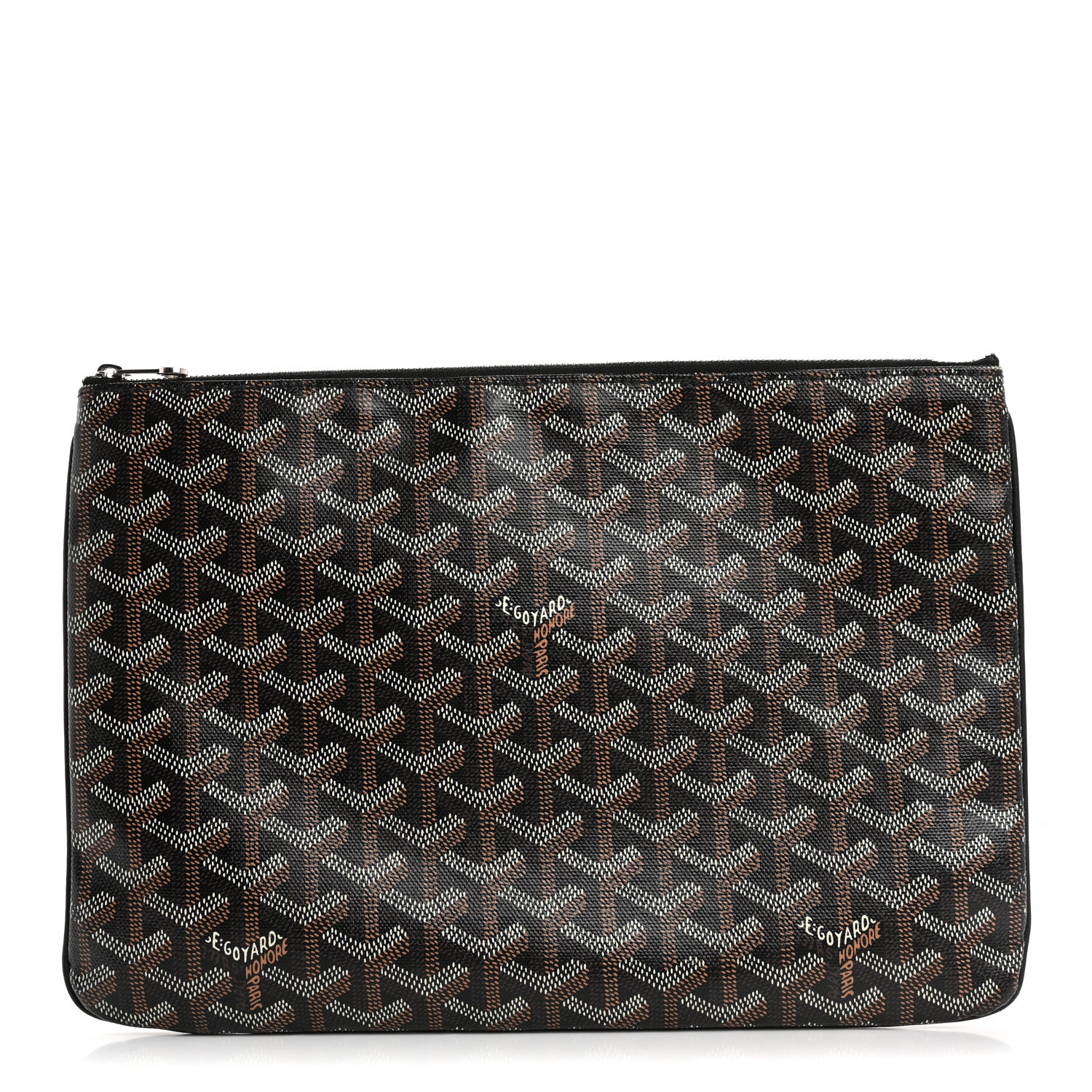 Goyard Goyardine Senat Pochette MM Black 1 of 9