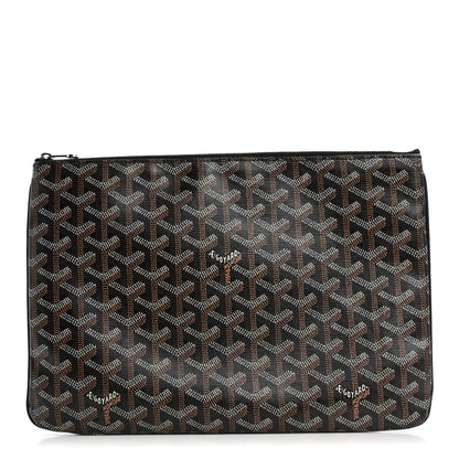 Goyard Goyardine Senat Pochette MM Black 1 of 9