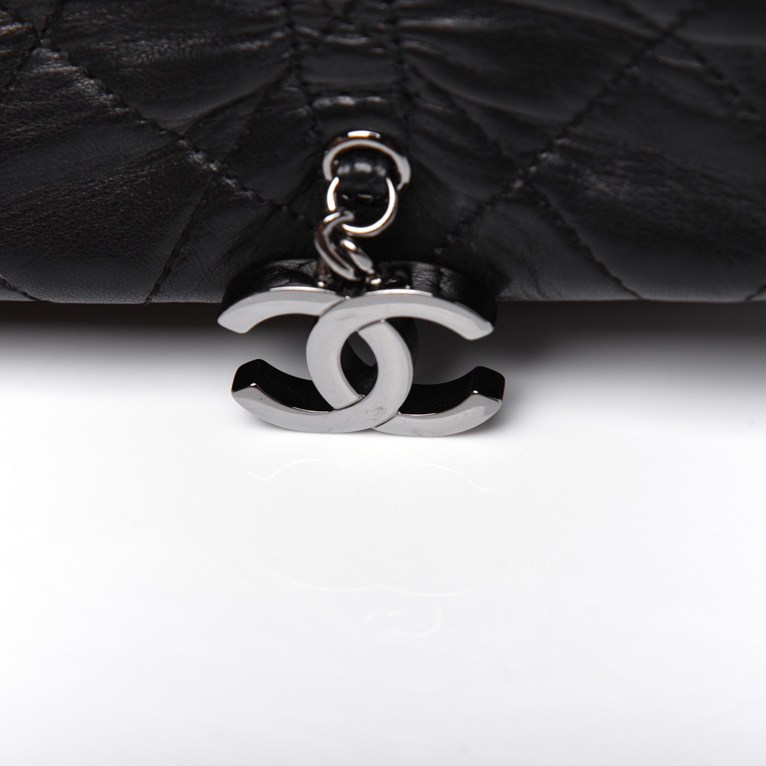 Chanel Lambskin Quilted Small Sharpei Flap Black 19 of 22