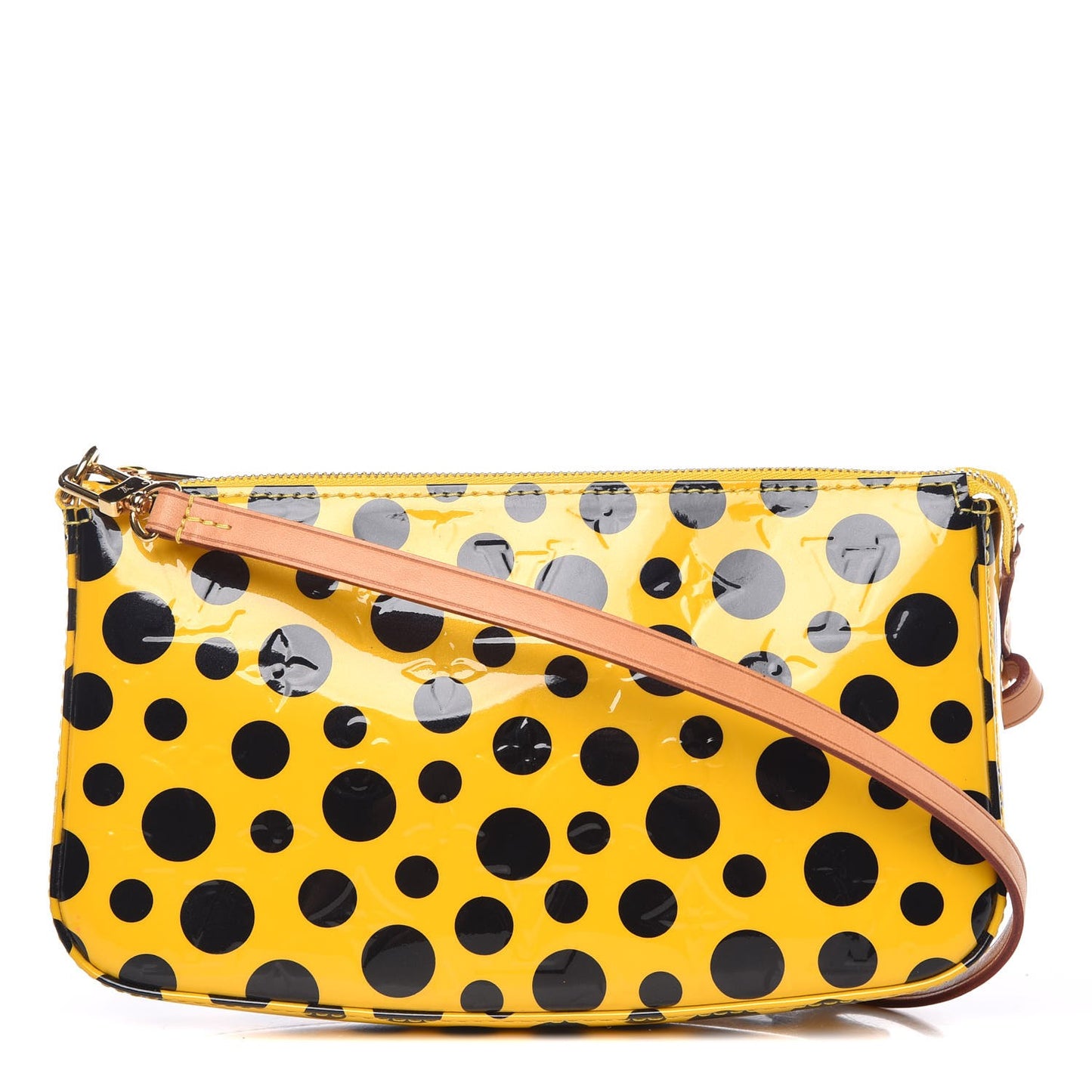 Vernis Kusama Infinity Dots Pochette Accessories Yellow