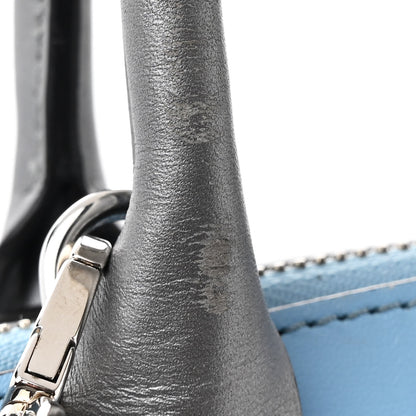 Louis Vuitton Calfskin City Steamer PM Silver Blue 11 of 17
