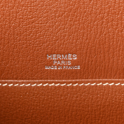Hermes Wicker Barenia Picnic Kelly 35 Naturel Fauve 6 of 11