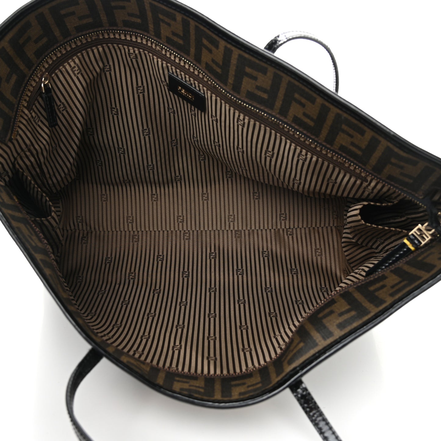 Zucca Spalmati Medium Roll Tote Tobacco Multicolor