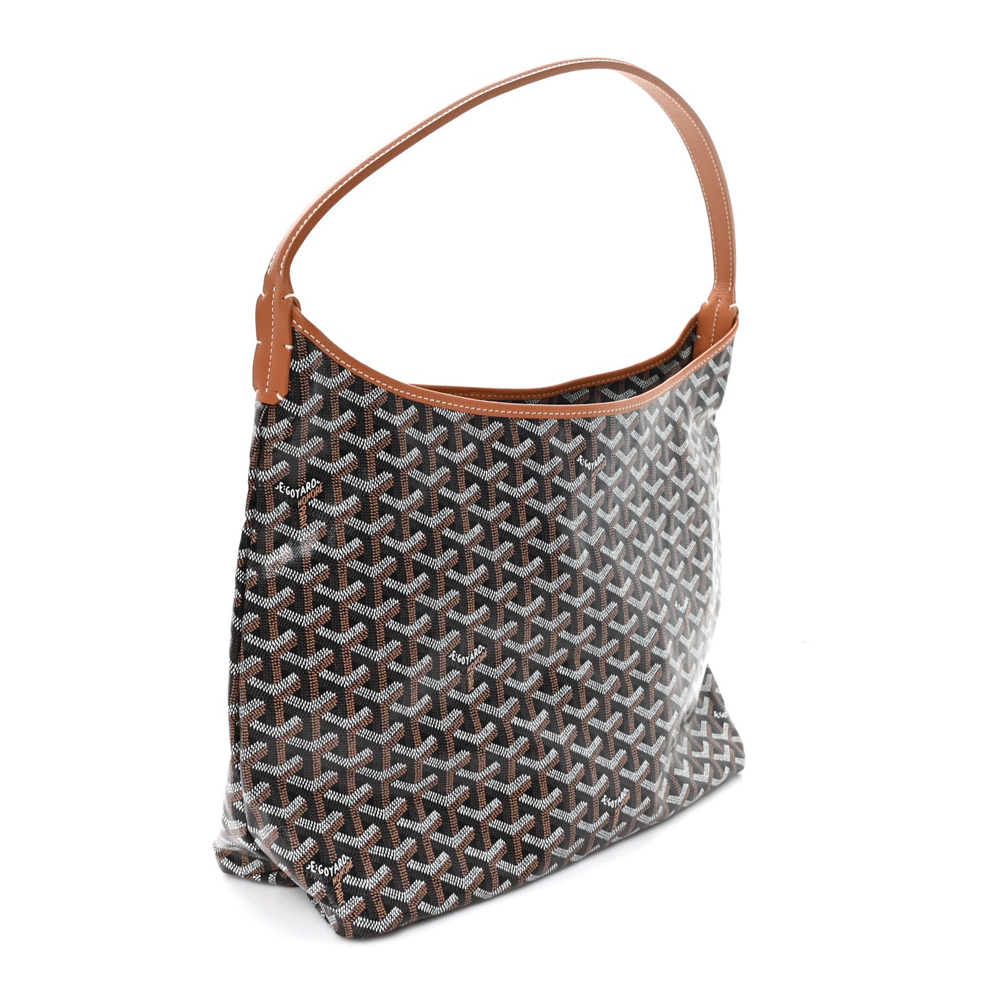 Goyardine Boheme Hobo Black Gold