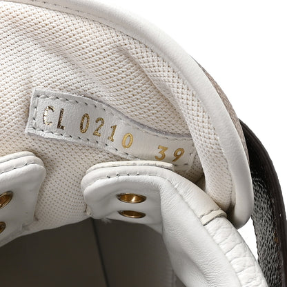 Louis Vuitton Grained Calfskin Monogram Boombox Sneaker Boots 39 White 8 of 8
