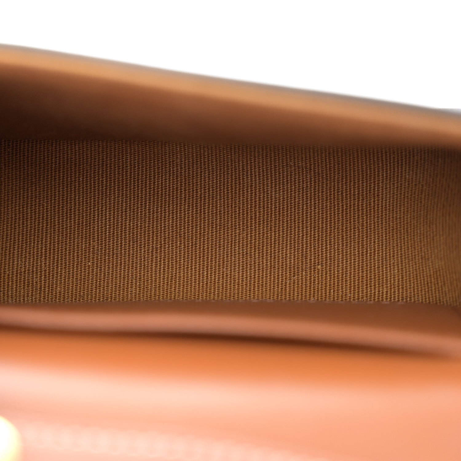 Celine Triomphe Canvas Calfskin Mini Triomphe Tan 5 of 13