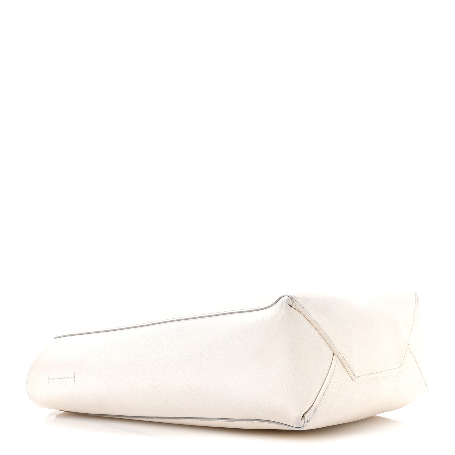Celine Grained Calfskin Small Vertical Cabas Cream 4 of 13