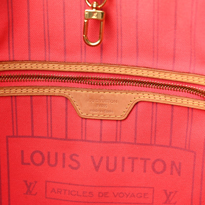 Louis Vuitton Monogram V Neverfull MM Grenade 6 of 14