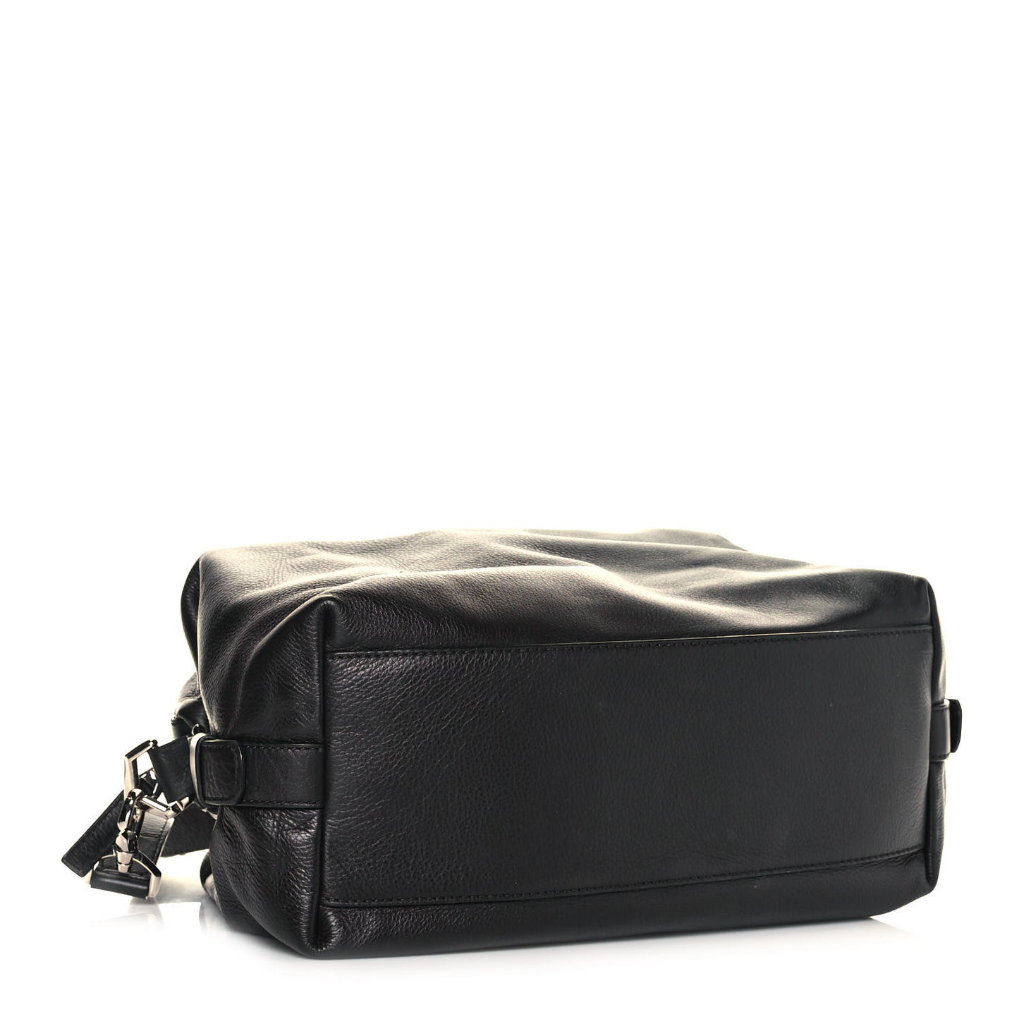 Waxy Grained Calfskin Medium Nightingale Black