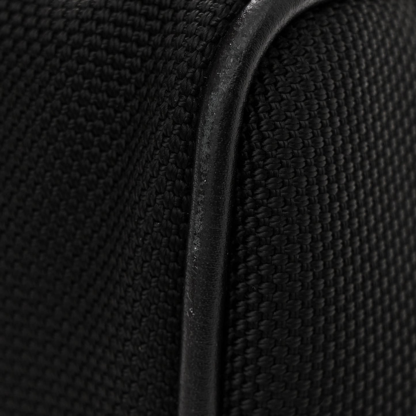Techno Canvas Web Toiletry Case Black