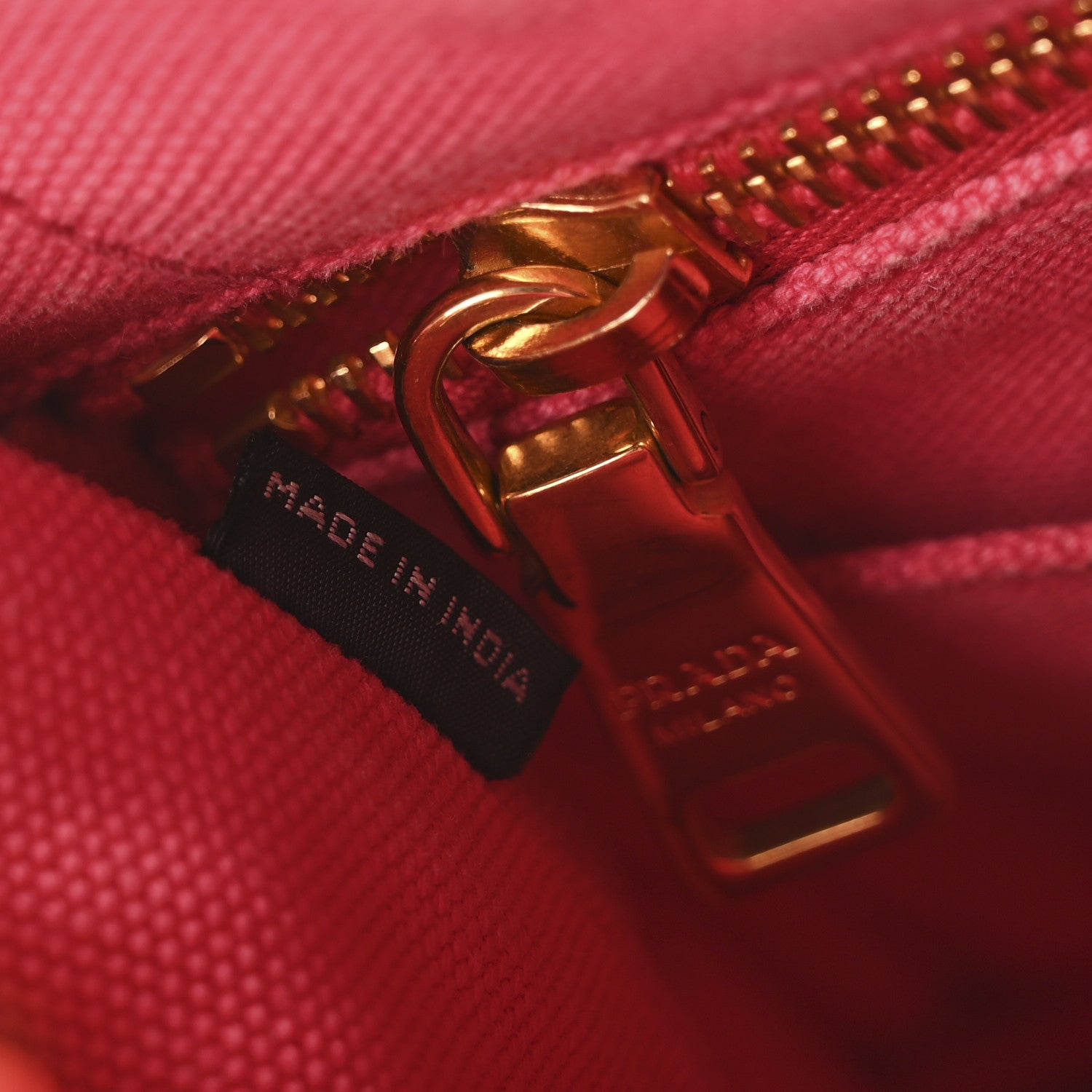 Prada Canapa Small Logo Tote Peonia 7 of 10