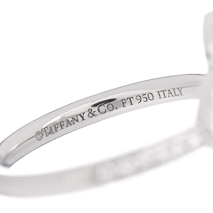 Tiffany Platinum Diamond Fleur de Lis Ring 51 5.75 5 of 5