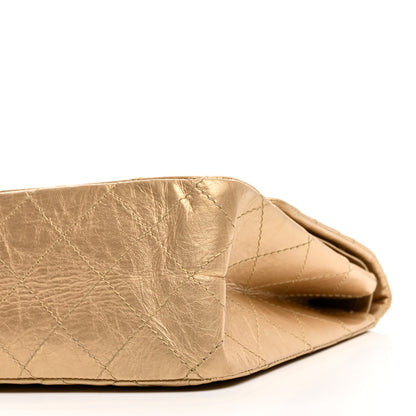 Chanel Metallic Aged Calfskin Quilted 2.55 Reissue 227 Flap Pale Gold 10 of 10