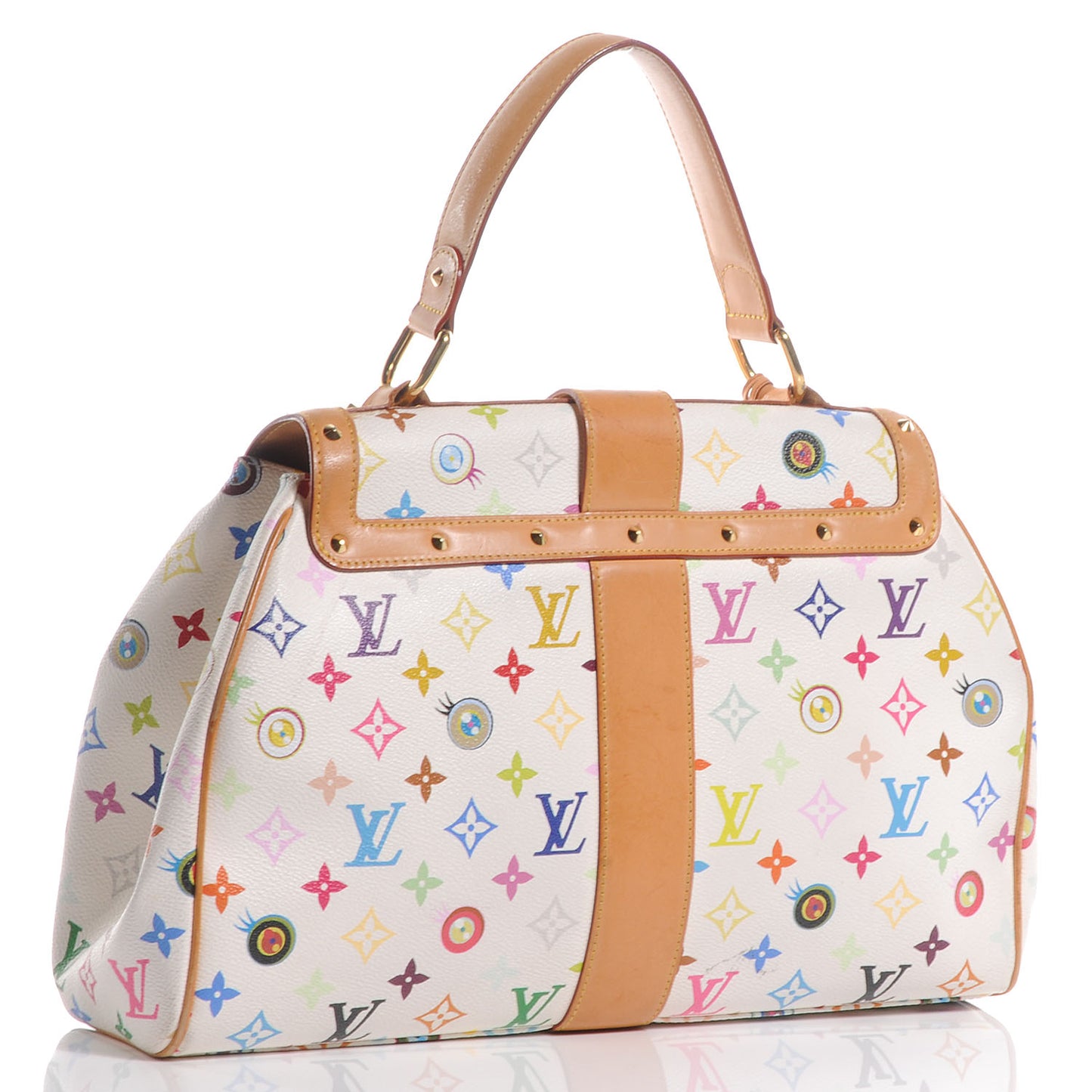 Monogram Multicolor Murakami Eye Love You White