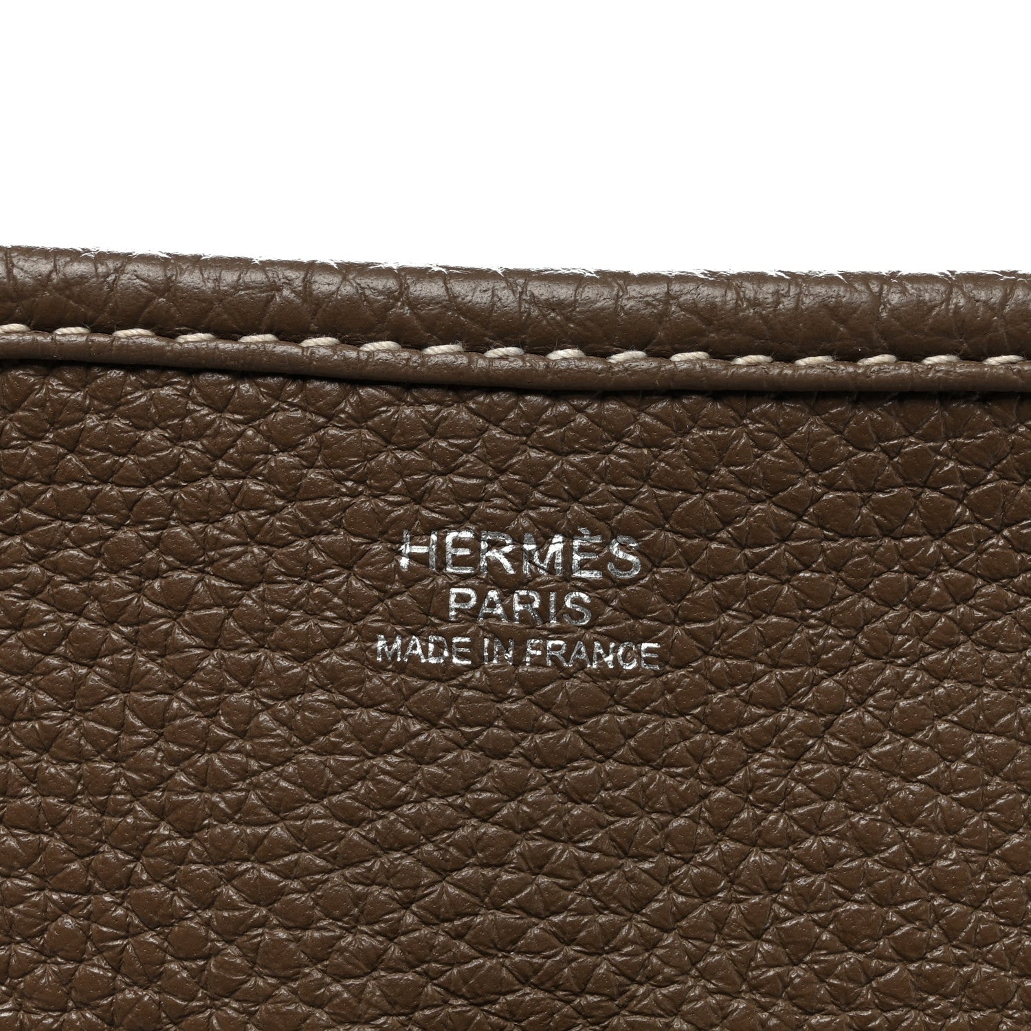 Hermes Taurillon Clemence Evelyne III PM Etoupe 5 of 9