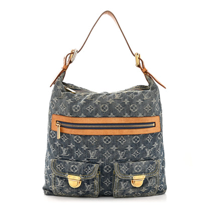 Louis Vuitton Denim Baggy GM Blue 1 of 14