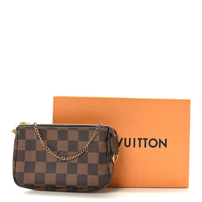 Louis Vuitton Damier Ebene Mini Pochette Accessories 10 of 10