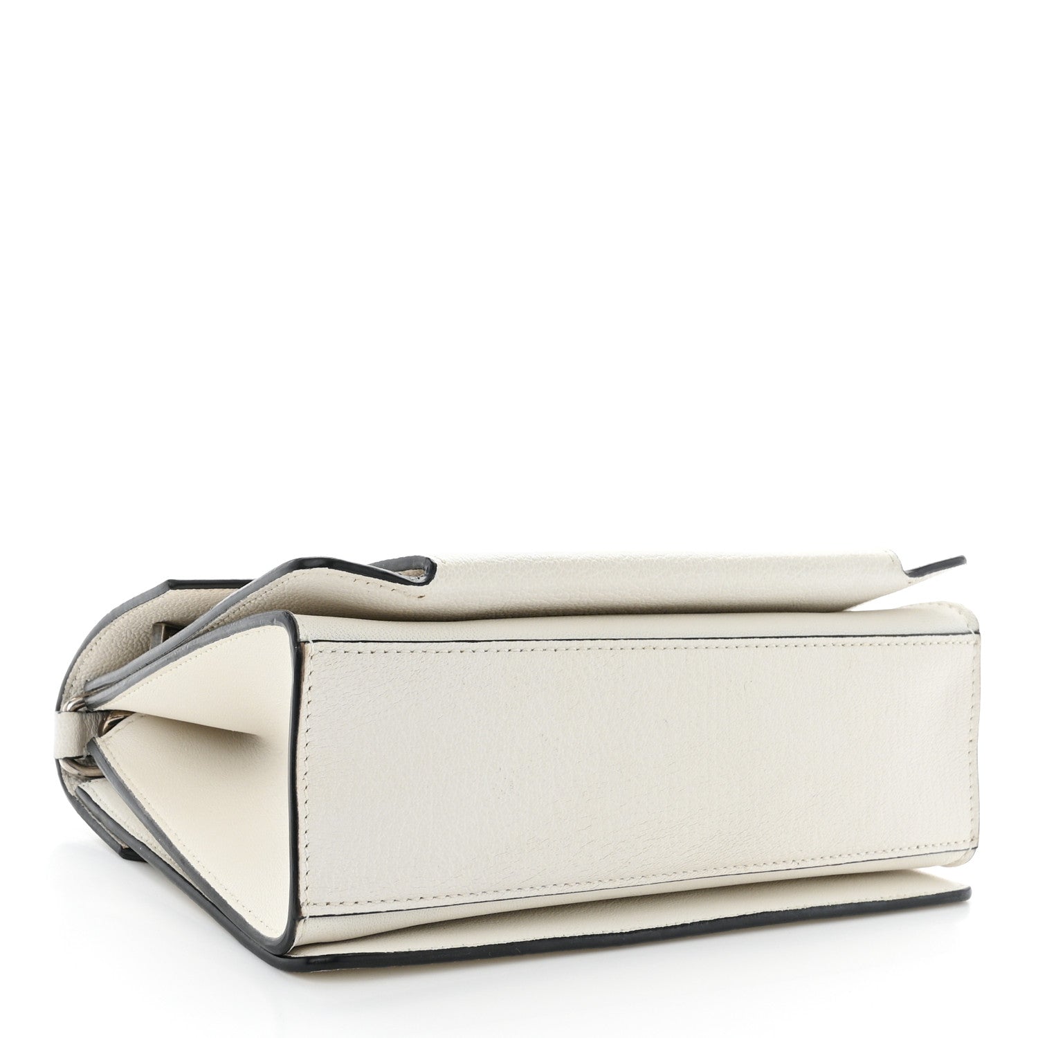 Givenchy Goatskin Small GV3 Shoulder Bag White 4 of 10