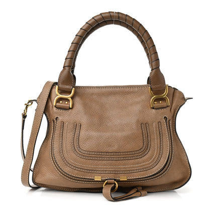 Chloe Calfskin Medium Marcie Satchel Nut 1 of 14