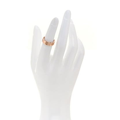 Cartier 18K Pink Gold 5.5mm LOVE Ring 49 4.75 2 of 5